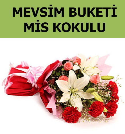 Kark mevsim buketi mis kokulu bahar  Mersin 14 ubat sevgililer gn iek 